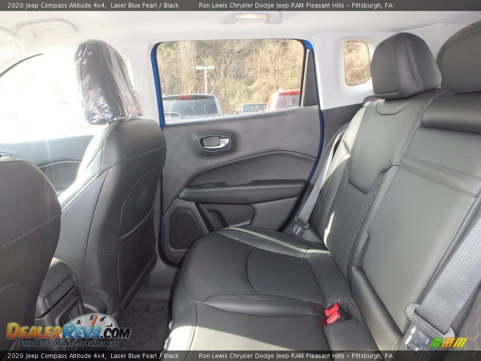 2020 Jeep Compass Altitude 4x4 Laser Blue Pearl / Black Photo #12