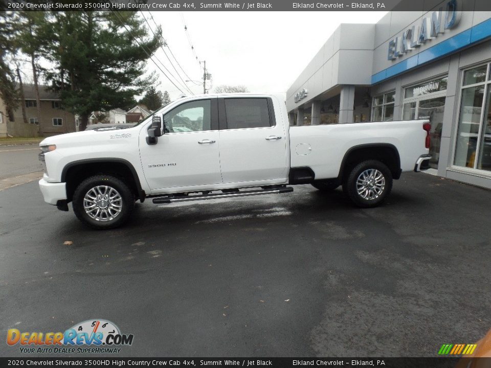 2020 Chevrolet Silverado 3500HD High Country Crew Cab 4x4 Summit White / Jet Black Photo #5