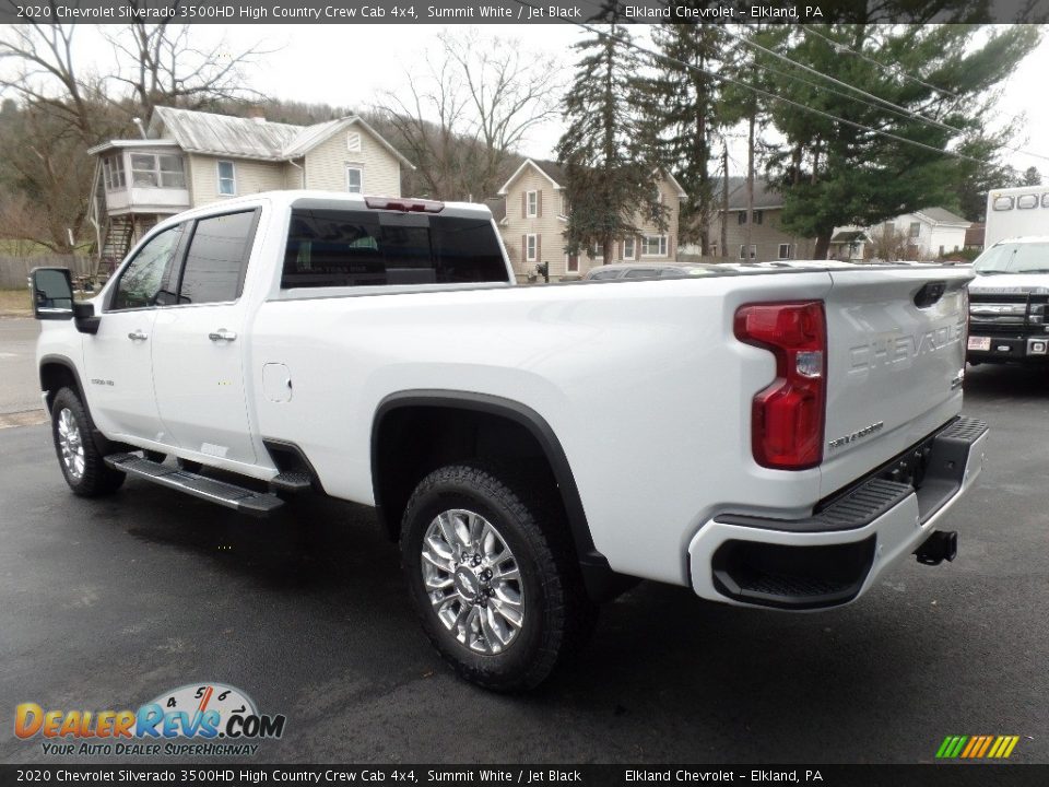 2020 Chevrolet Silverado 3500HD High Country Crew Cab 4x4 Summit White / Jet Black Photo #7