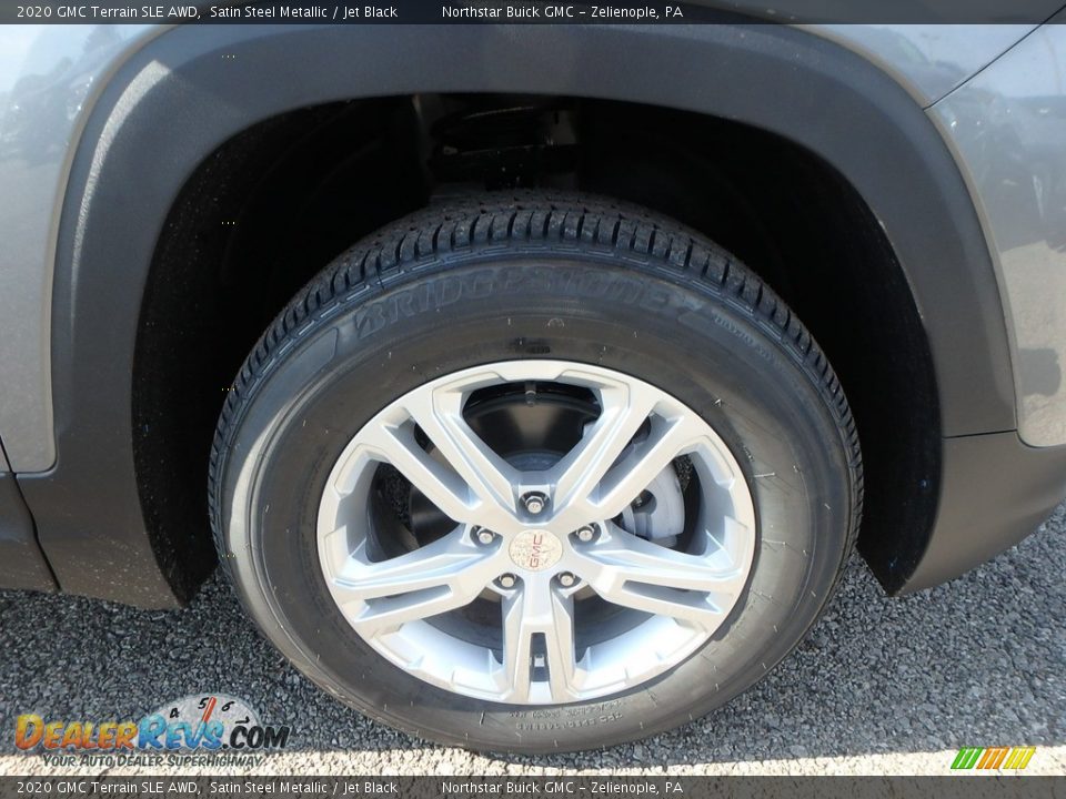 2020 GMC Terrain SLE AWD Satin Steel Metallic / Jet Black Photo #10