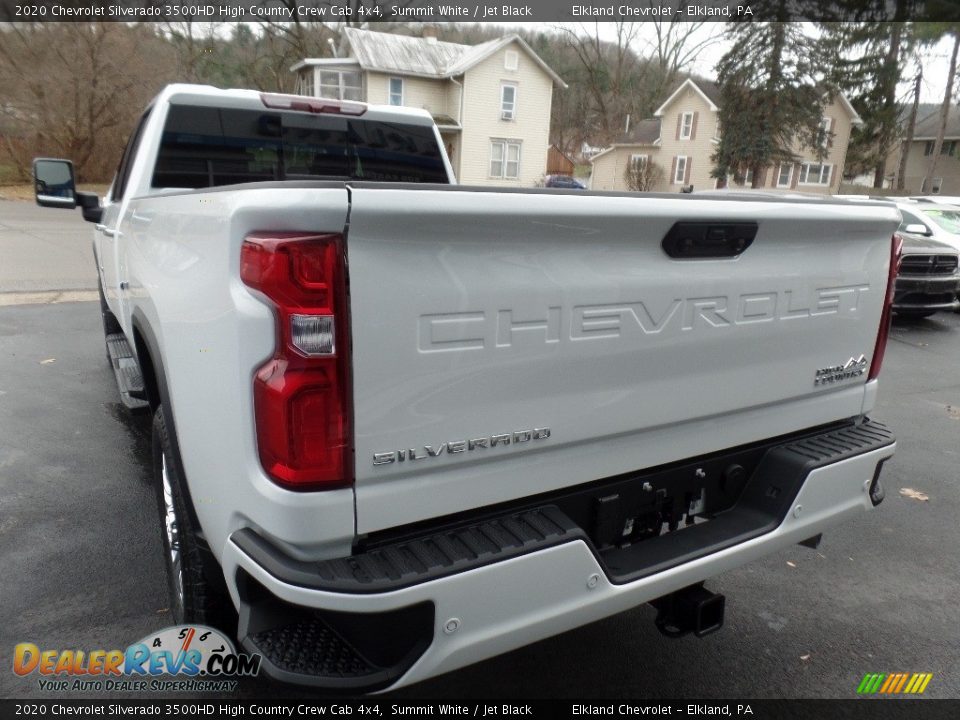 2020 Chevrolet Silverado 3500HD High Country Crew Cab 4x4 Summit White / Jet Black Photo #8