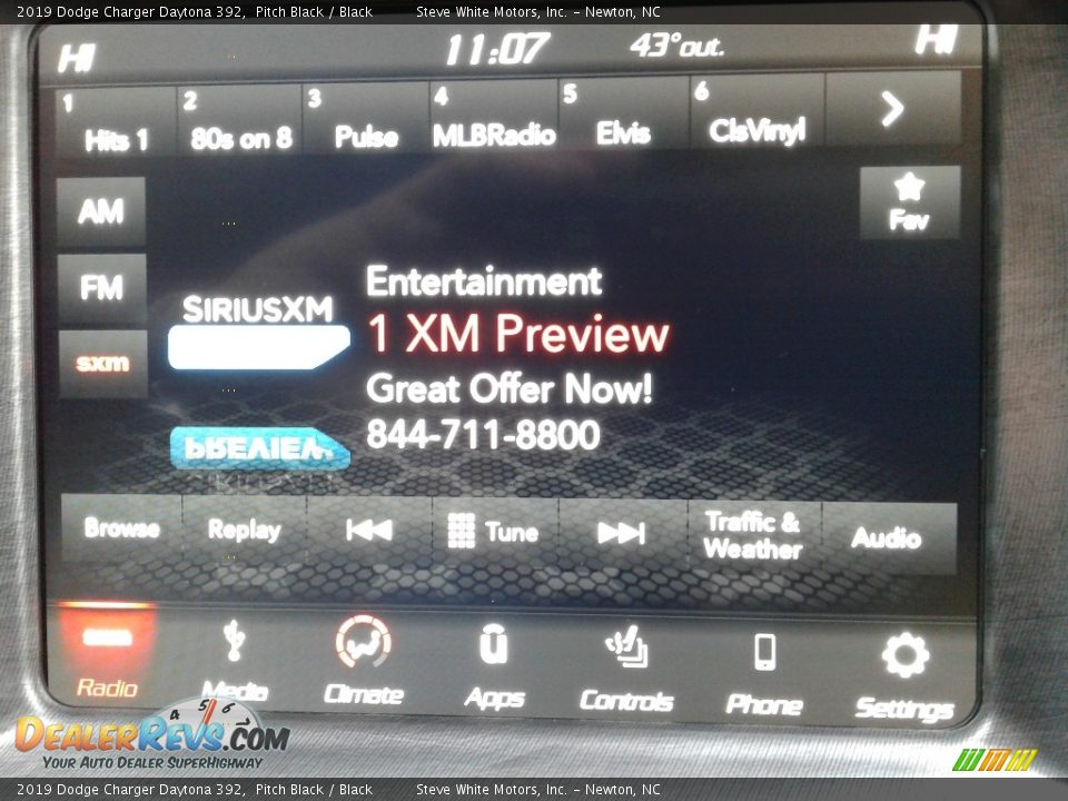 2019 Dodge Charger Daytona 392 Pitch Black / Black Photo #21