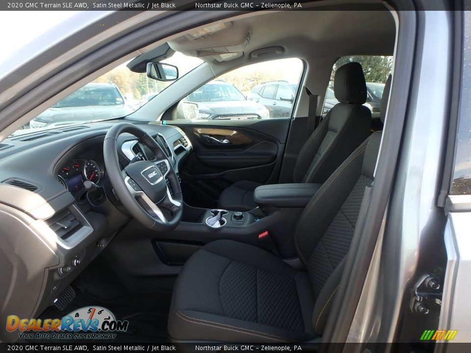 2020 GMC Terrain SLE AWD Satin Steel Metallic / Jet Black Photo #12