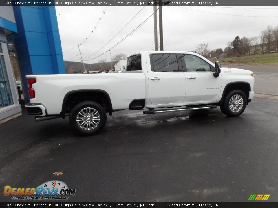 2020 Chevrolet Silverado 3500HD High Country Crew Cab 4x4 Summit White / Jet Black Photo #11