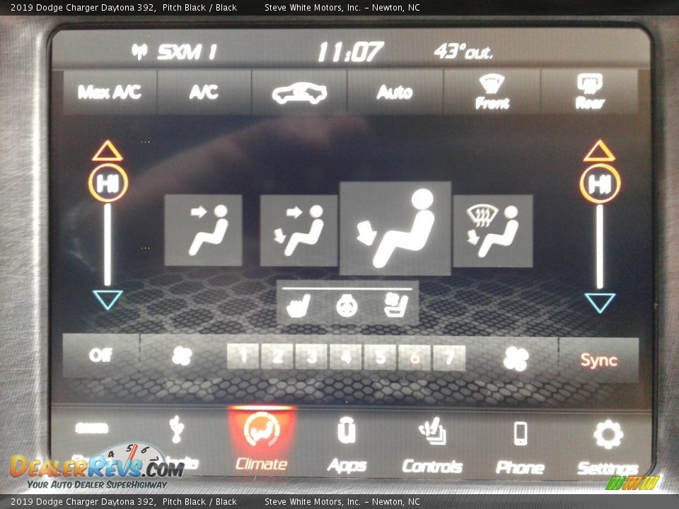 2019 Dodge Charger Daytona 392 Pitch Black / Black Photo #23