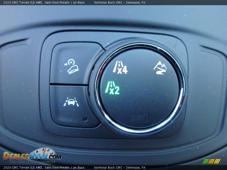 2020 GMC Terrain SLE AWD Satin Steel Metallic / Jet Black Photo #16