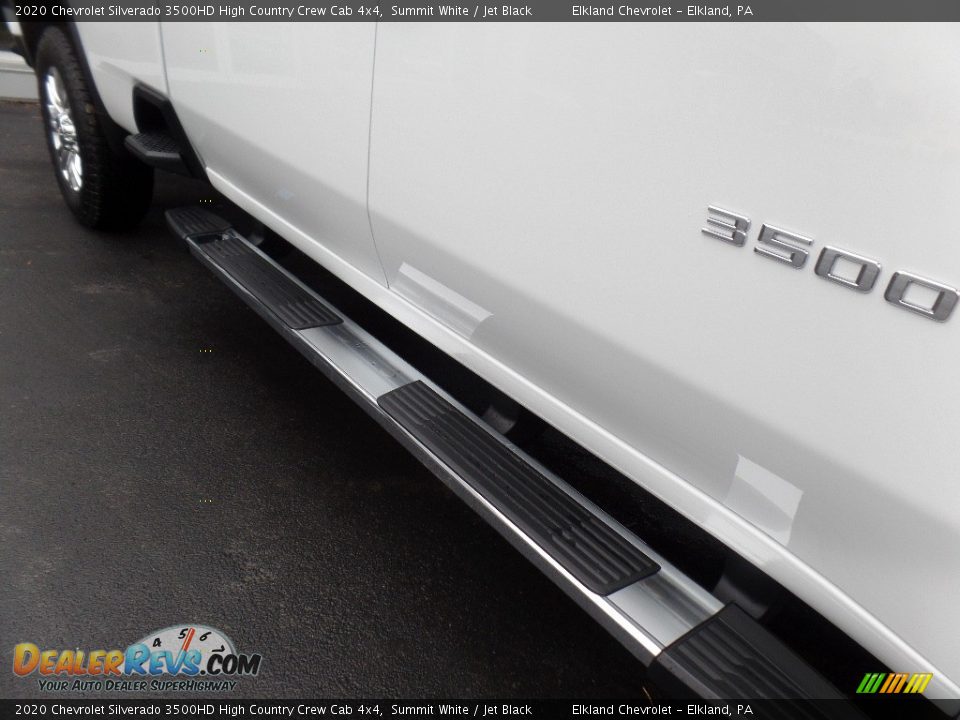 2020 Chevrolet Silverado 3500HD High Country Crew Cab 4x4 Summit White / Jet Black Photo #14