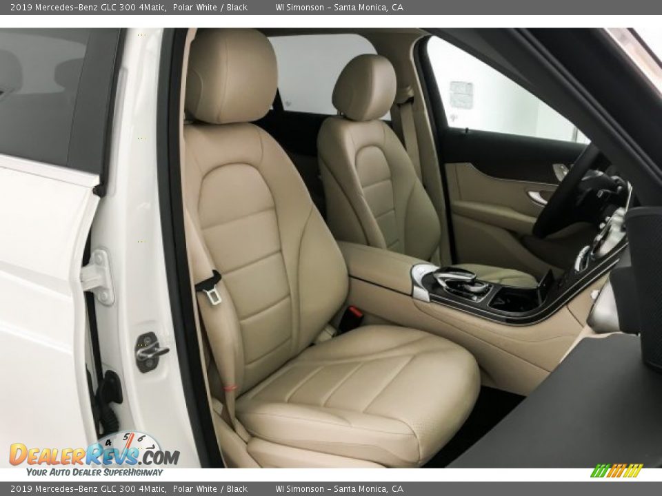 2019 Mercedes-Benz GLC 300 4Matic Polar White / Black Photo #5