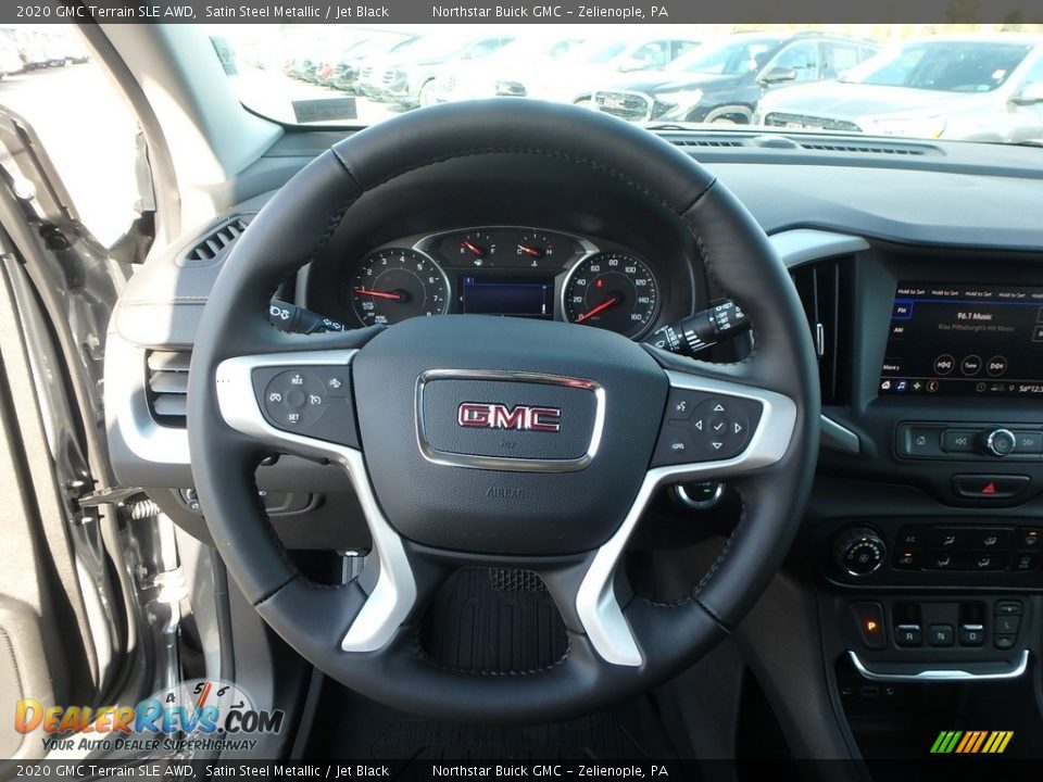 2020 GMC Terrain SLE AWD Satin Steel Metallic / Jet Black Photo #20