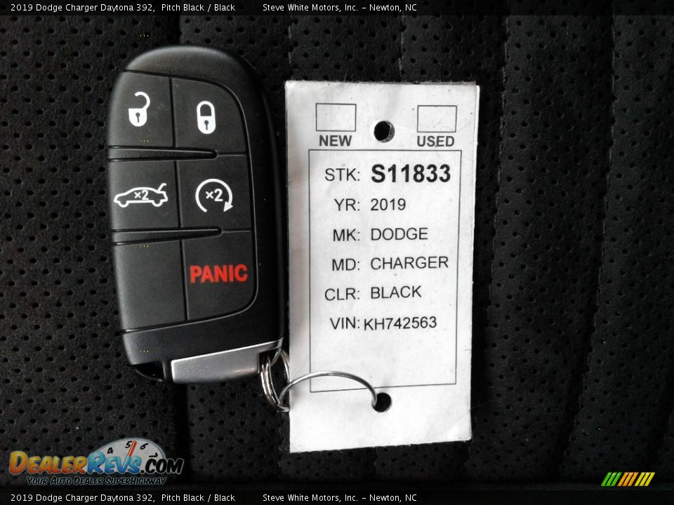 2019 Dodge Charger Daytona 392 Pitch Black / Black Photo #33