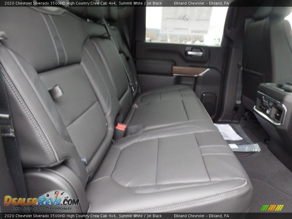 2020 Chevrolet Silverado 3500HD High Country Crew Cab 4x4 Summit White / Jet Black Photo #24