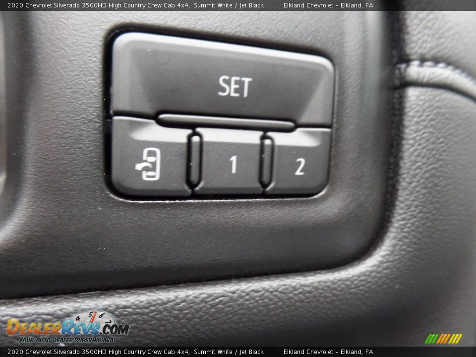2020 Chevrolet Silverado 3500HD High Country Crew Cab 4x4 Summit White / Jet Black Photo #34