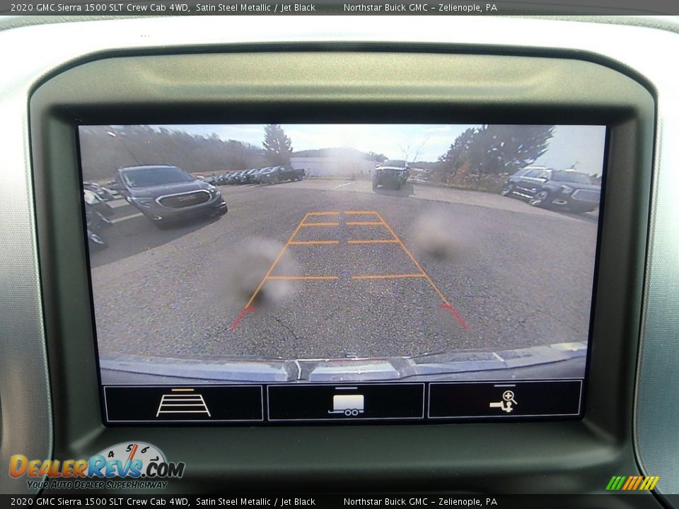 2020 GMC Sierra 1500 SLT Crew Cab 4WD Satin Steel Metallic / Jet Black Photo #19