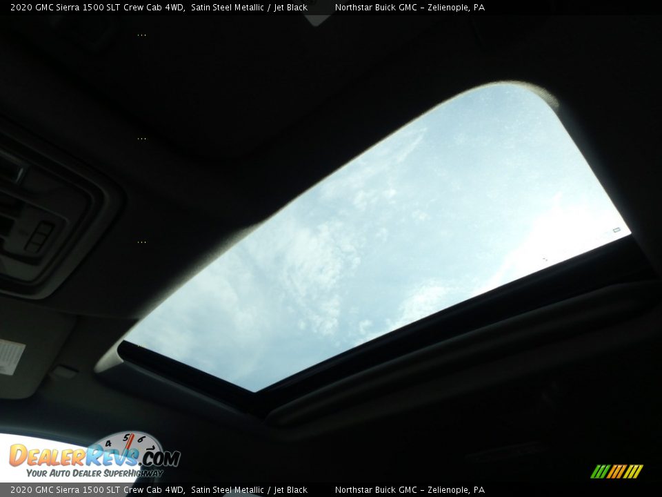 2020 GMC Sierra 1500 SLT Crew Cab 4WD Satin Steel Metallic / Jet Black Photo #20