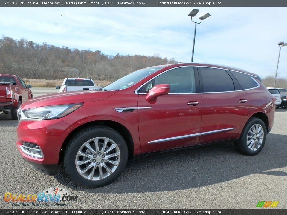 2020 Buick Enclave Essence AWD Red Quartz Tintcoat / Dark Galvinized/Ebony Photo #1