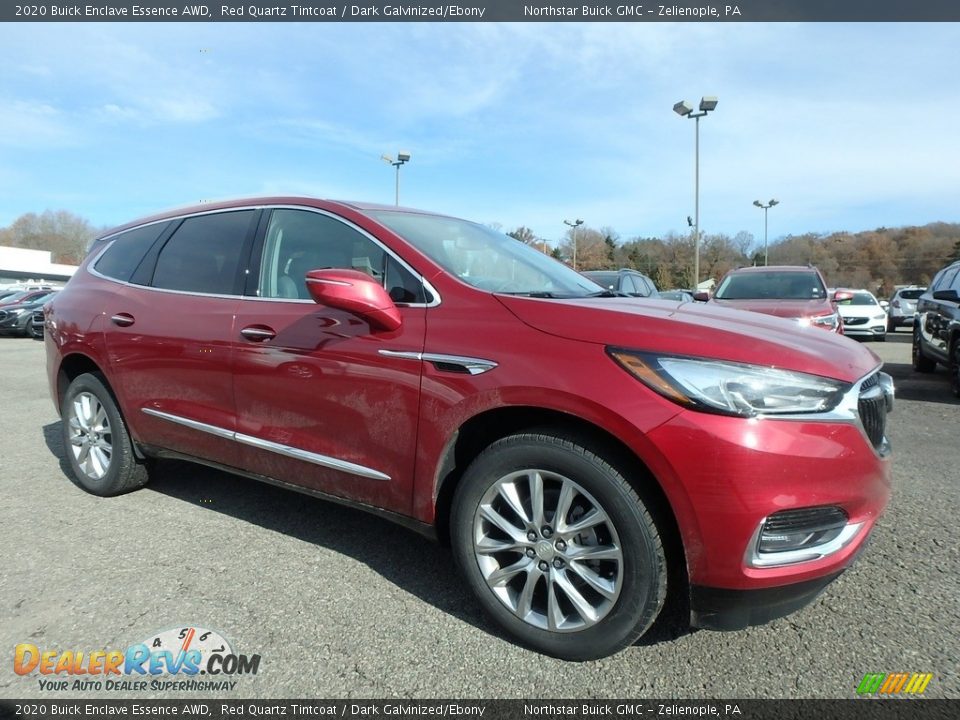 Front 3/4 View of 2020 Buick Enclave Essence AWD Photo #3