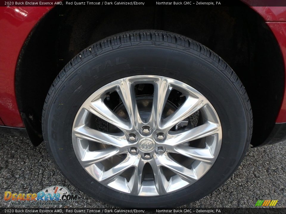 2020 Buick Enclave Essence AWD Red Quartz Tintcoat / Dark Galvinized/Ebony Photo #10