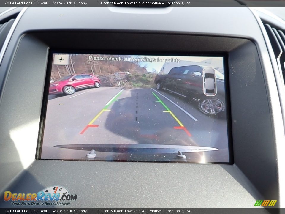 2019 Ford Edge SEL AWD Agate Black / Ebony Photo #15
