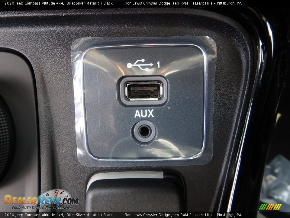 2020 Jeep Compass Altitude 4x4 Billet Silver Metallic / Black Photo #19
