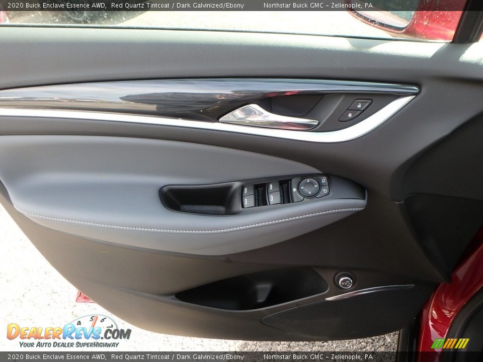 2020 Buick Enclave Essence AWD Red Quartz Tintcoat / Dark Galvinized/Ebony Photo #17