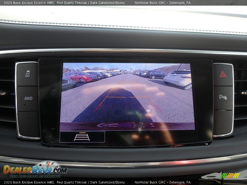 2020 Buick Enclave Essence AWD Red Quartz Tintcoat / Dark Galvinized/Ebony Photo #20