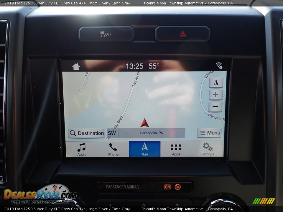 2019 Ford F250 Super Duty XLT Crew Cab 4x4 Ingot Silver / Earth Gray Photo #12