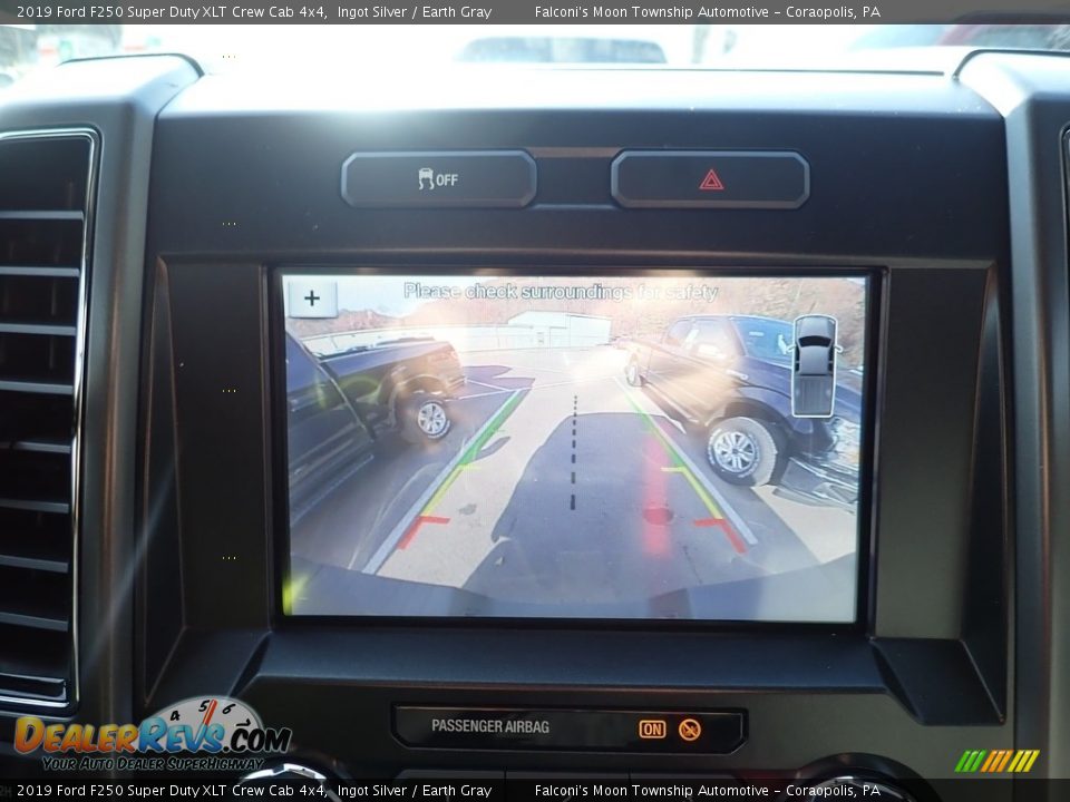 2019 Ford F250 Super Duty XLT Crew Cab 4x4 Ingot Silver / Earth Gray Photo #13