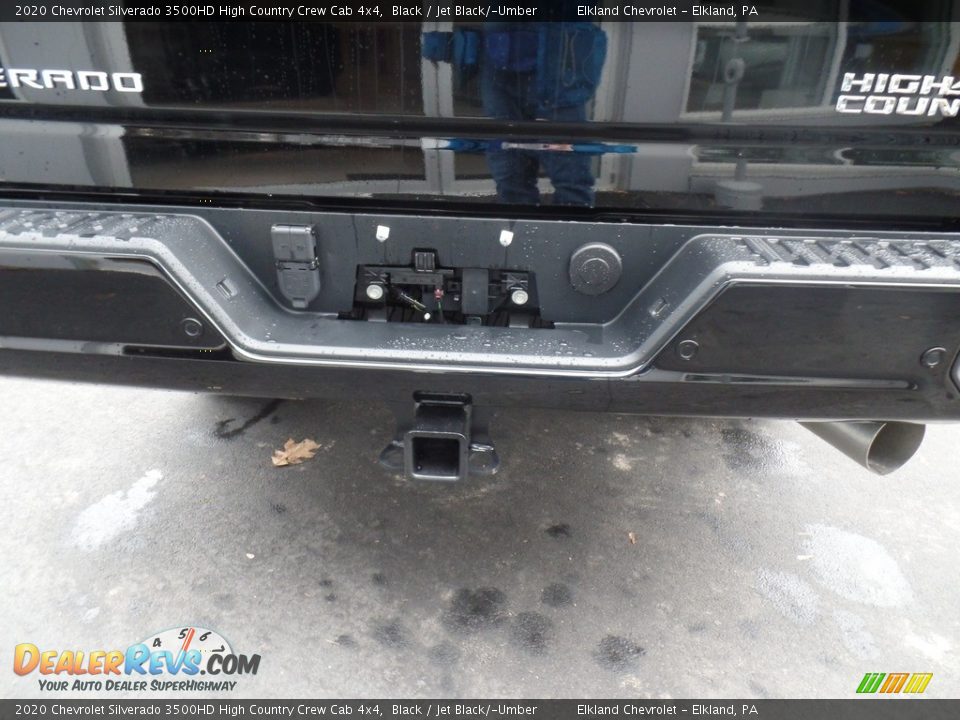 2020 Chevrolet Silverado 3500HD High Country Crew Cab 4x4 Black / Jet Black/­Umber Photo #11