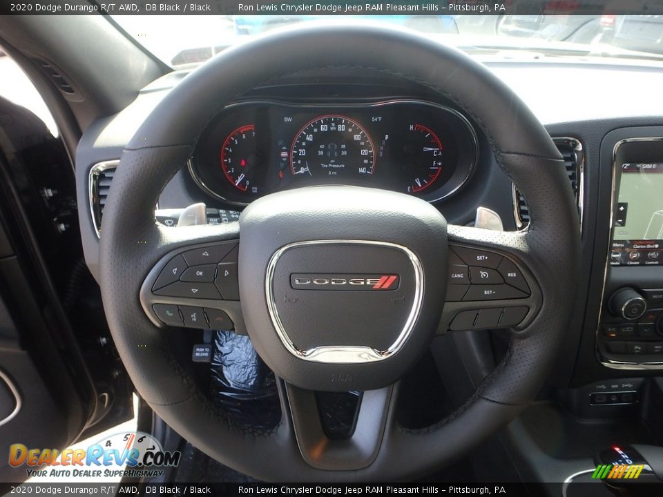 2020 Dodge Durango R/T AWD Steering Wheel Photo #18