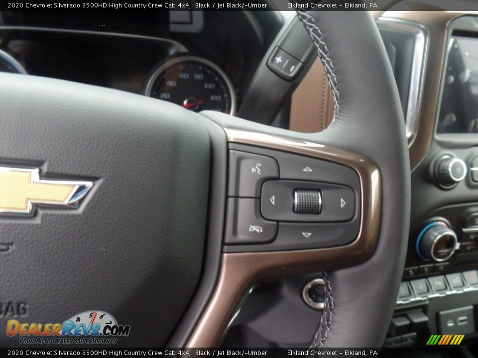 2020 Chevrolet Silverado 3500HD High Country Crew Cab 4x4 Steering Wheel Photo #23