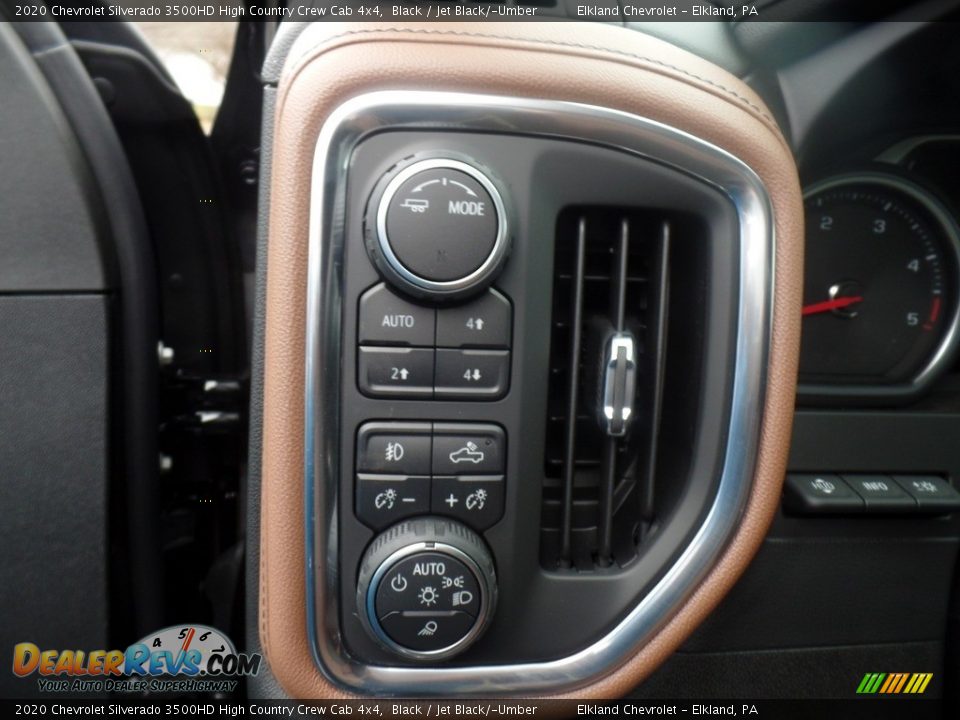 Controls of 2020 Chevrolet Silverado 3500HD High Country Crew Cab 4x4 Photo #25