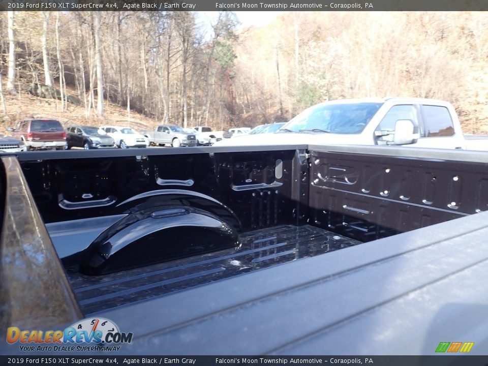 2019 Ford F150 XLT SuperCrew 4x4 Agate Black / Earth Gray Photo #9