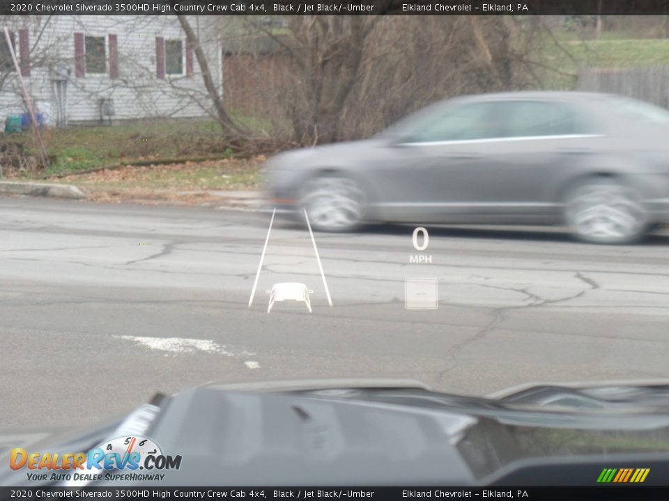 2020 Chevrolet Silverado 3500HD High Country Crew Cab 4x4 Black / Jet Black/­Umber Photo #30