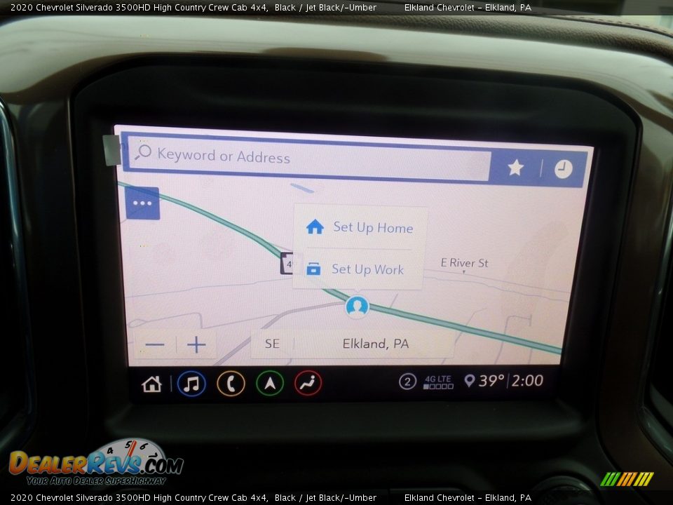 2020 Chevrolet Silverado 3500HD High Country Crew Cab 4x4 Black / Jet Black/­Umber Photo #33