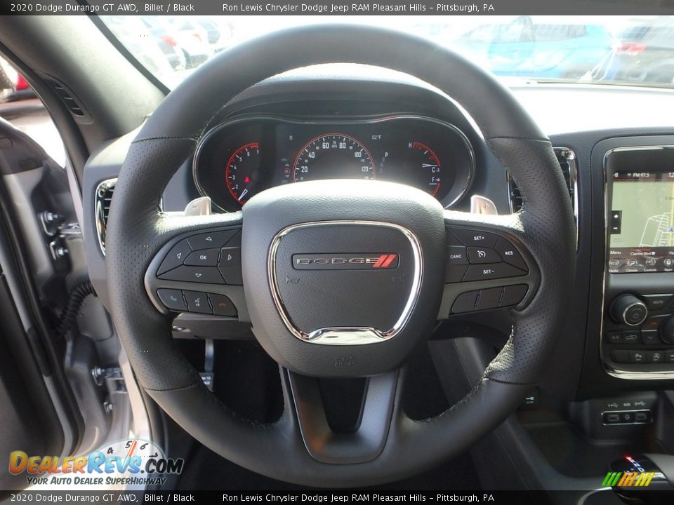 2020 Dodge Durango GT AWD Steering Wheel Photo #18