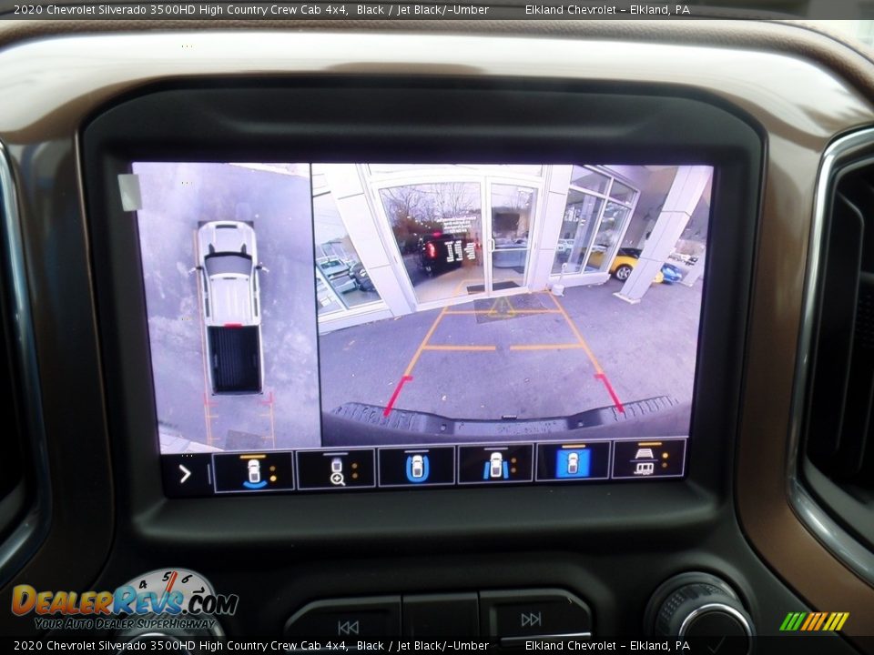 2020 Chevrolet Silverado 3500HD High Country Crew Cab 4x4 Black / Jet Black/­Umber Photo #36