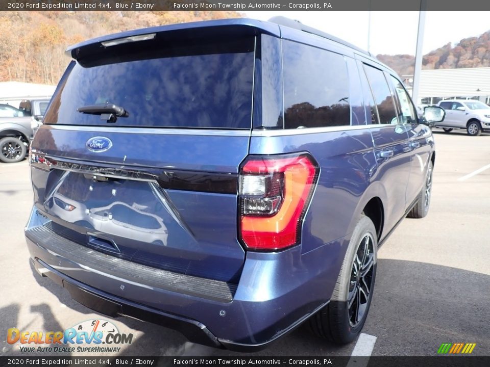 2020 Ford Expedition Limited 4x4 Blue / Ebony Photo #3