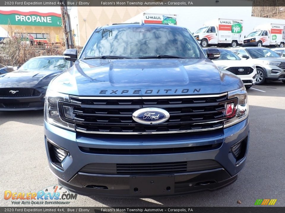2020 Ford Expedition Limited 4x4 Blue / Ebony Photo #5