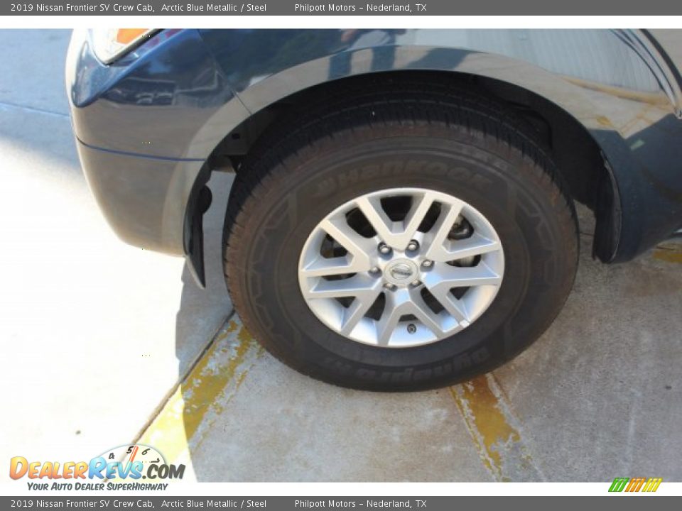2019 Nissan Frontier SV Crew Cab Arctic Blue Metallic / Steel Photo #5