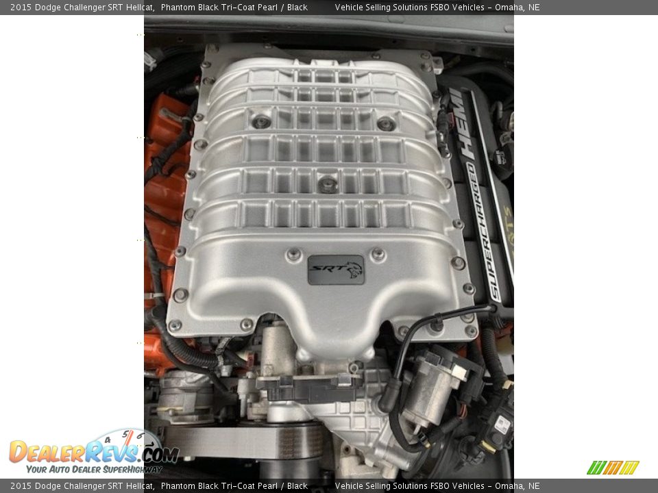 2015 Dodge Challenger SRT Hellcat 6.2 Liter SRT Hellcat HEMI Supercharged OHV 16-Valve VVT V8 Engine Photo #2