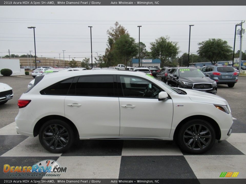 2019 Acura MDX A Spec SH-AWD White Diamond Pearl / Ebony Photo #3