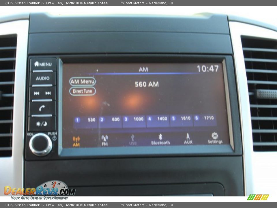 2019 Nissan Frontier SV Crew Cab Arctic Blue Metallic / Steel Photo #17