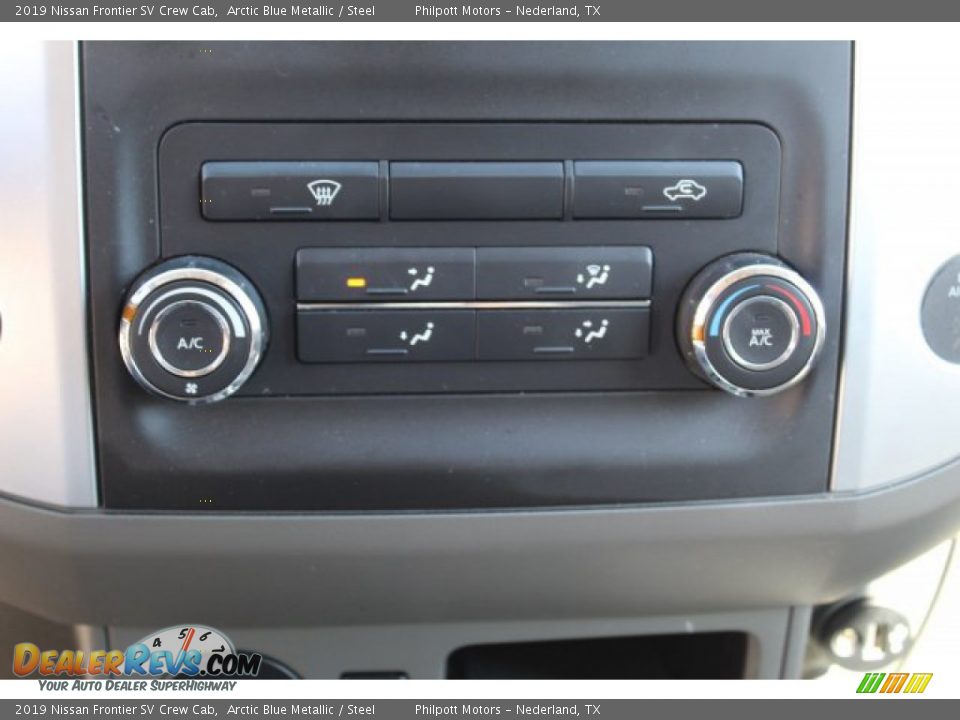 2019 Nissan Frontier SV Crew Cab Arctic Blue Metallic / Steel Photo #18