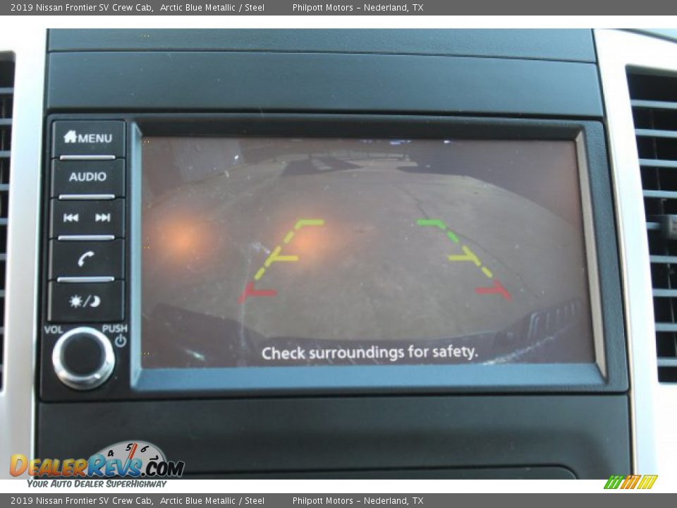 2019 Nissan Frontier SV Crew Cab Arctic Blue Metallic / Steel Photo #19