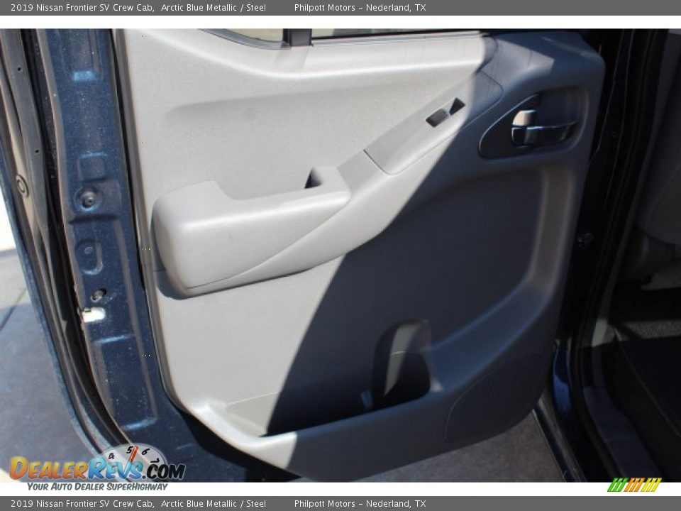 2019 Nissan Frontier SV Crew Cab Arctic Blue Metallic / Steel Photo #20