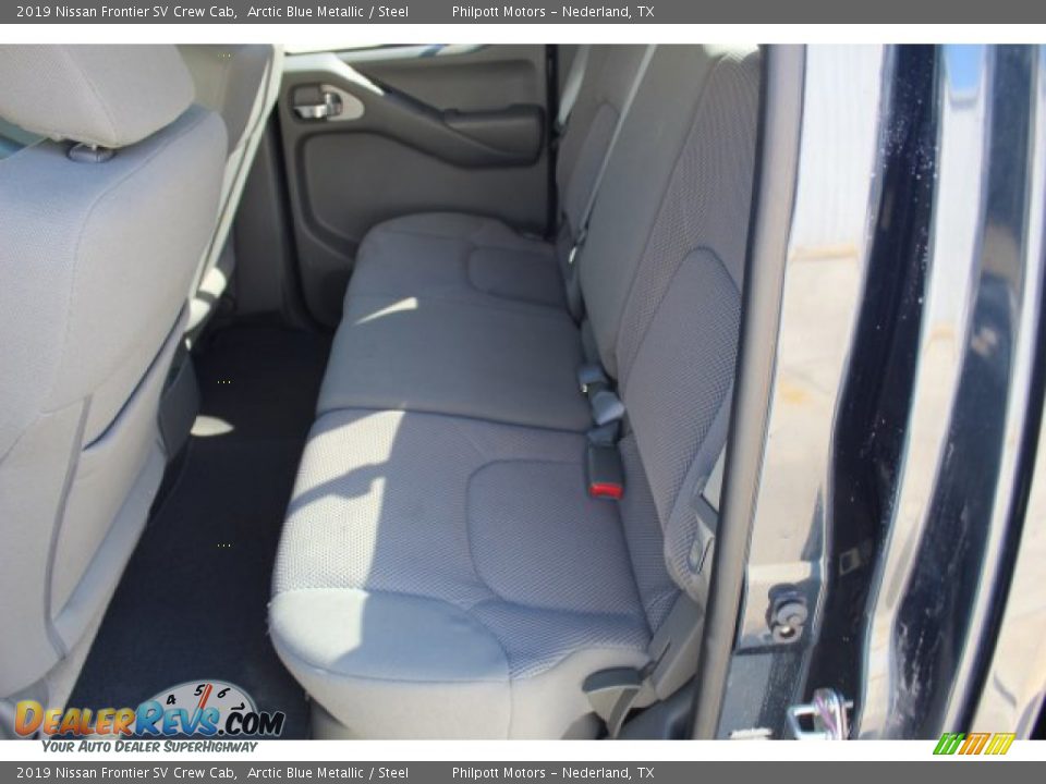 2019 Nissan Frontier SV Crew Cab Arctic Blue Metallic / Steel Photo #21