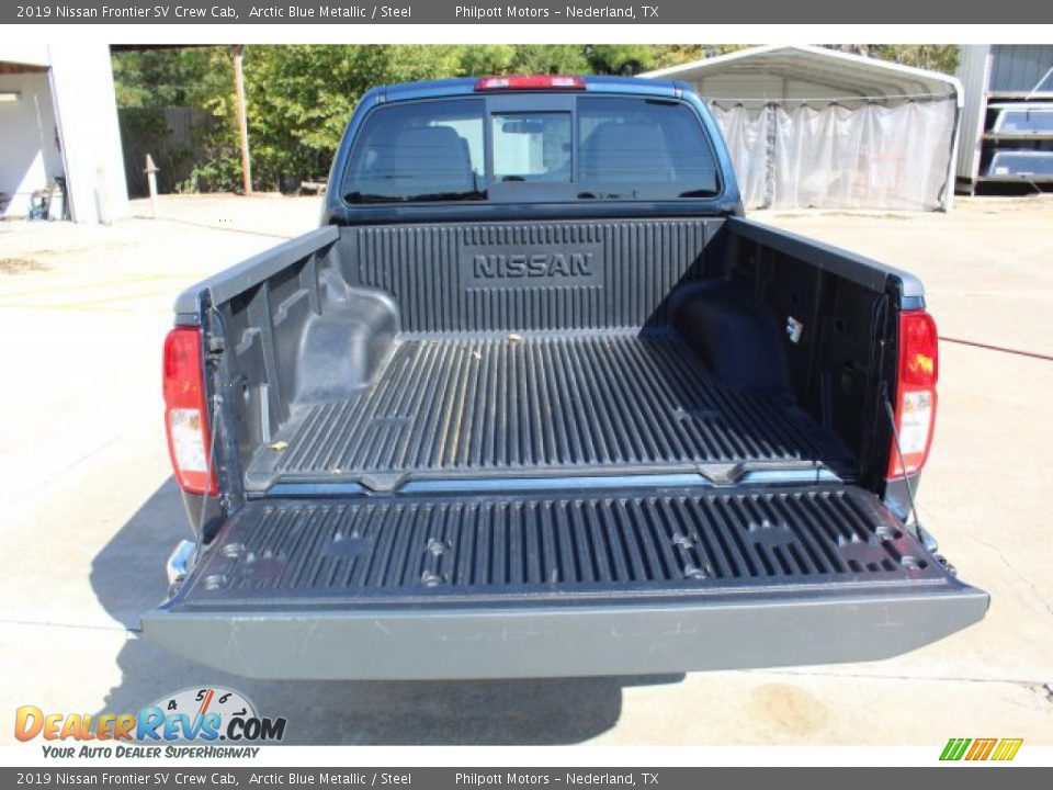 2019 Nissan Frontier SV Crew Cab Arctic Blue Metallic / Steel Photo #24
