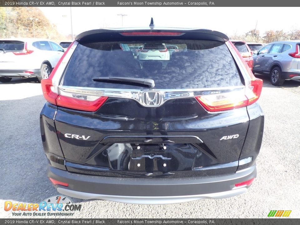 2019 Honda CR-V EX AWD Crystal Black Pearl / Black Photo #3