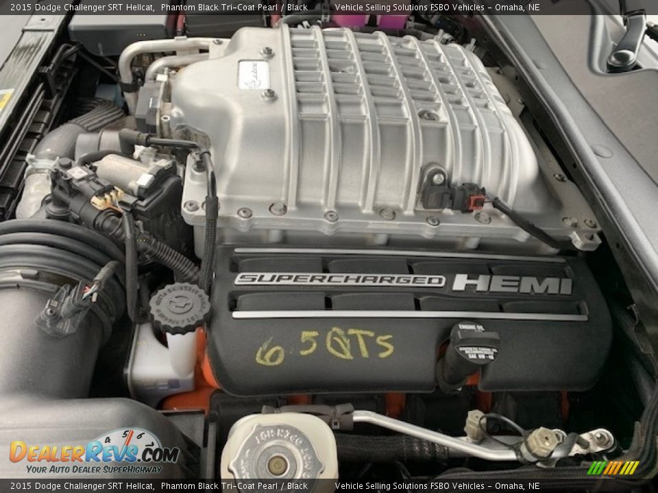2015 Dodge Challenger SRT Hellcat 6.2 Liter SRT Hellcat HEMI Supercharged OHV 16-Valve VVT V8 Engine Photo #20