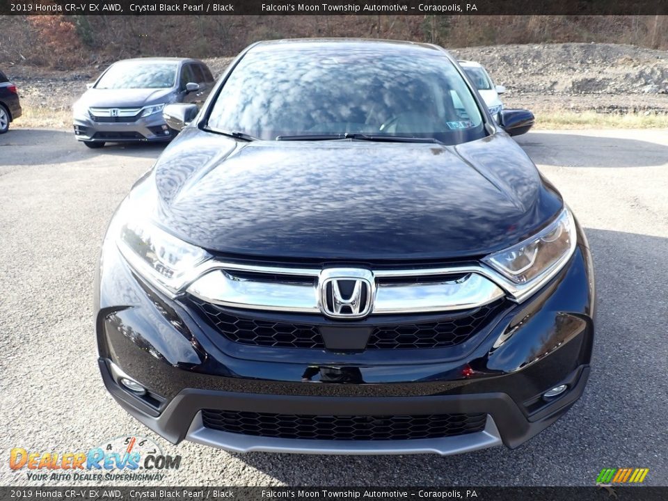 2019 Honda CR-V EX AWD Crystal Black Pearl / Black Photo #6